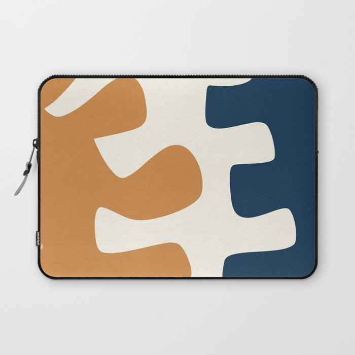 Abstract minimal plant color block 34 Laptop Sleeve