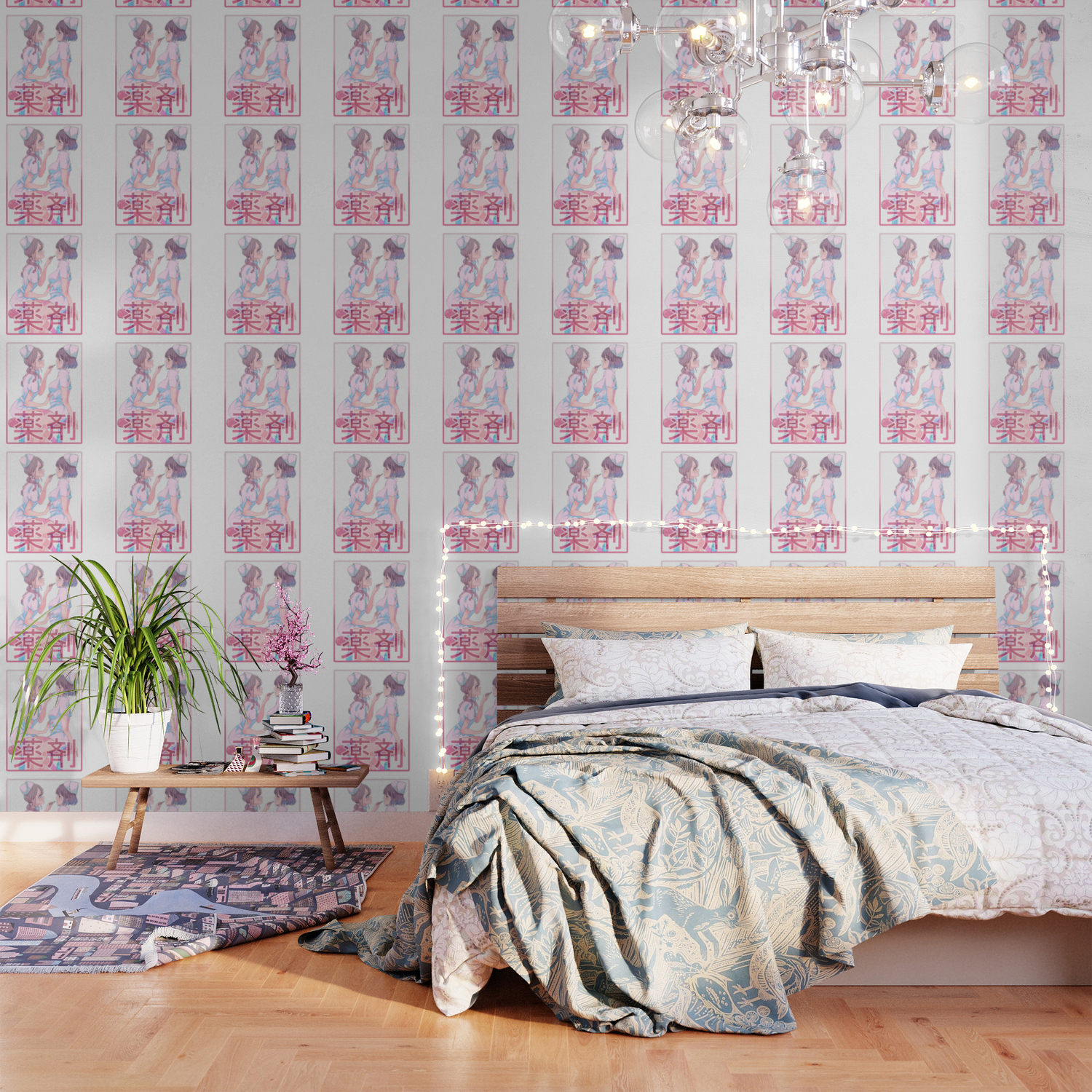 Nurses Sad Anime Japanese Aesthetic Wallpaper By Poser Boy Society6
