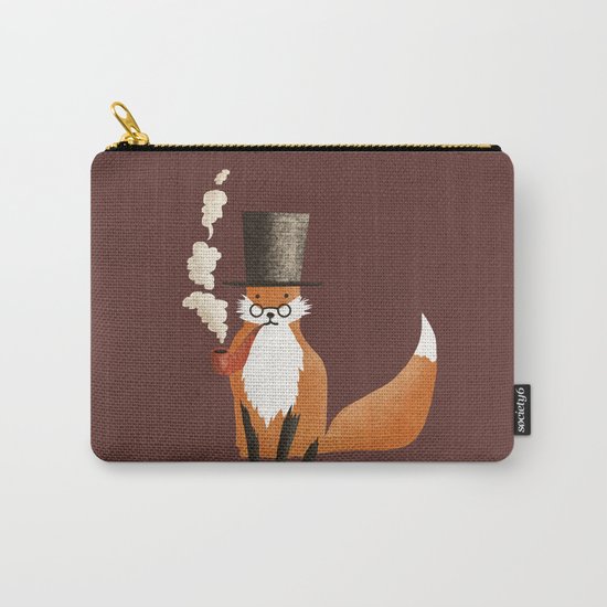 Fancy Fox Carry-All Pouch