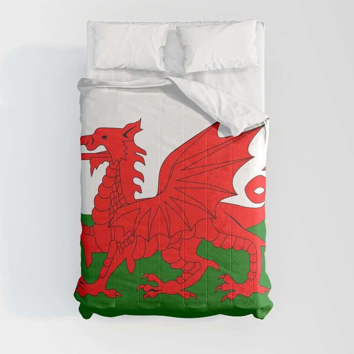 Welsh Dragon Flag Comforter