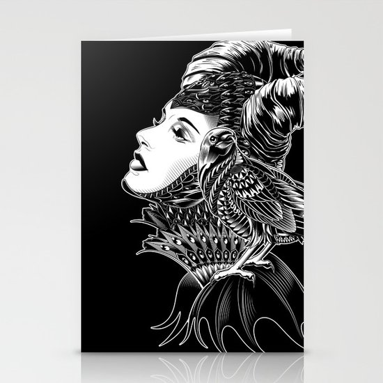 Maleficent Tribute Stationery Cards