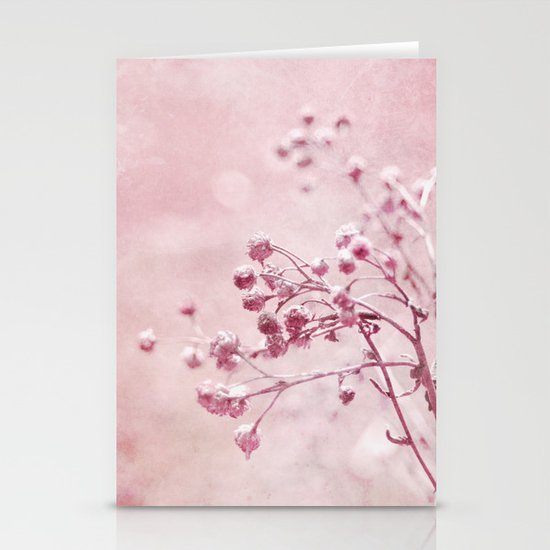pink floral Stationery Cards