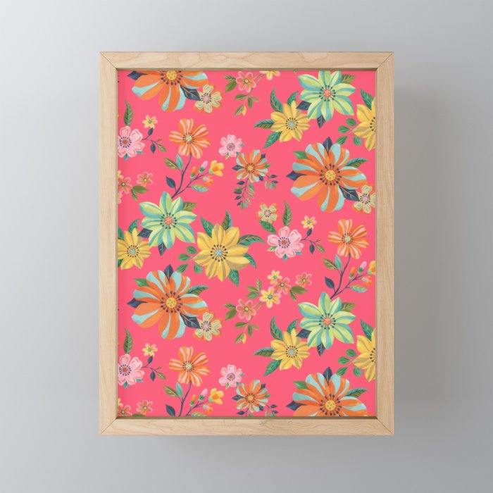 Blossoming Framed Mini Art Print