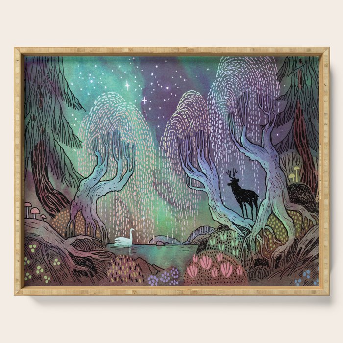 Enchanted Forest Jigsaw Puzzle by Ulla Thynell | Society6