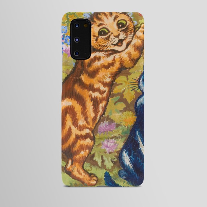 Berry Picking by Louis Wain Android Case