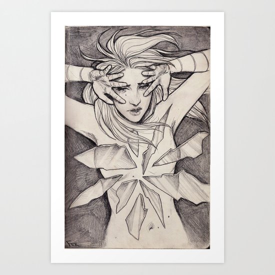 Reach Art Print
