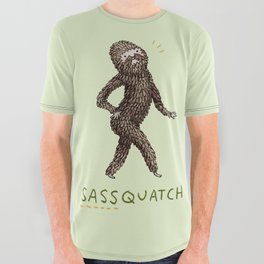 Sassquatch All Over Graphic Tee