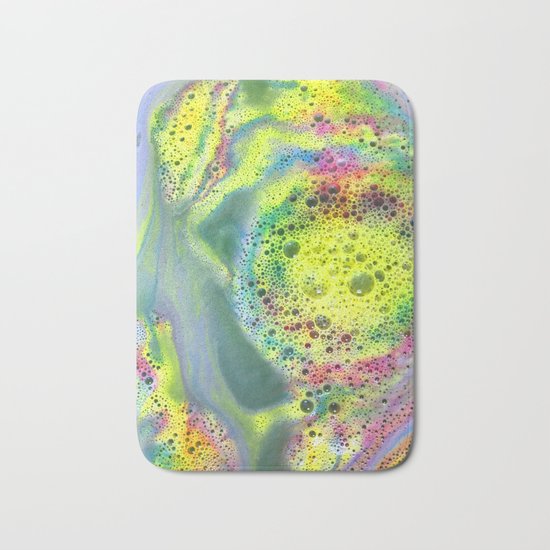 Rainbow Bubbles Bath Mat