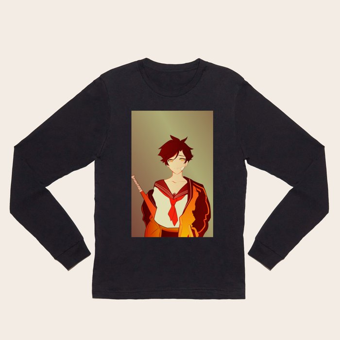 Anime girl sales long sleeve shirt