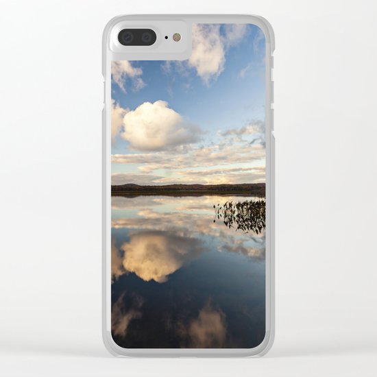 reflections on South Bay Clear iPhone Case