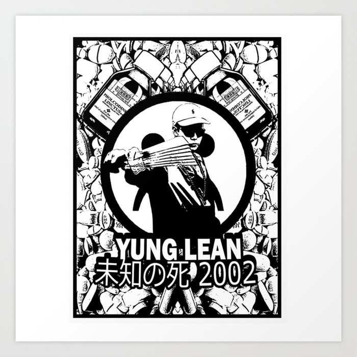 Эскизы тату yung lean
