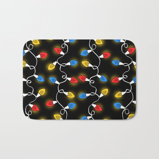 Christmas Lights II Bath Mat
