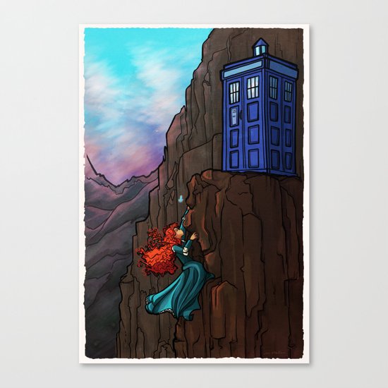 Touch the sky...and then the stars. Canvas Print