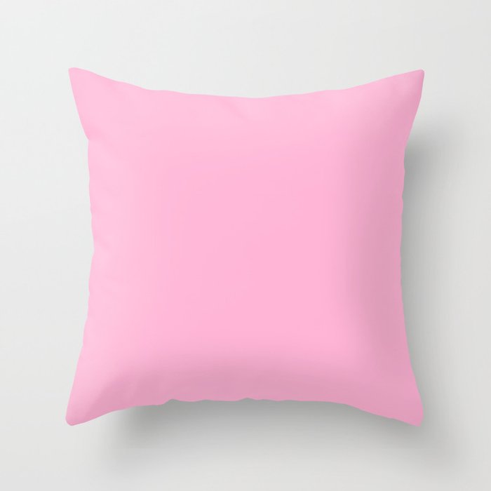 Rose Quartz Throw Pillow