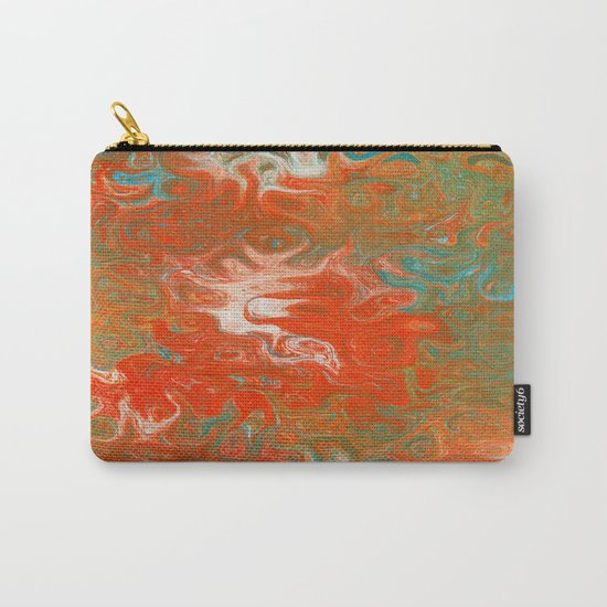 As Luck Would Have It, Abstract Art Carry-All Pouch