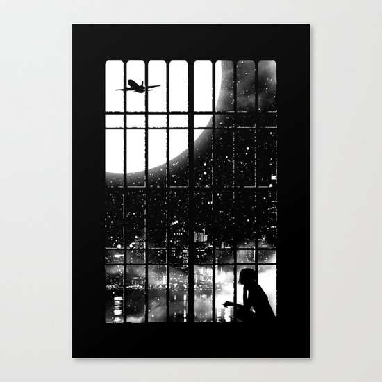 All Alone Canvas Print