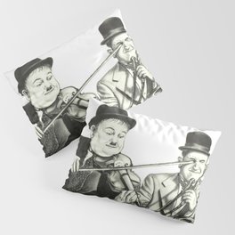 Laurel and Hardy Pillow Sham