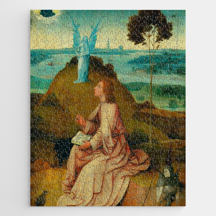 Hieronymus Bosch "St. John the Evangelist on Patmos" Jigsaw Puzzle