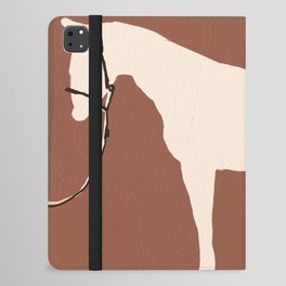 Minimal Horse iPad Folio Case