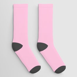 Pink Satin Socks
