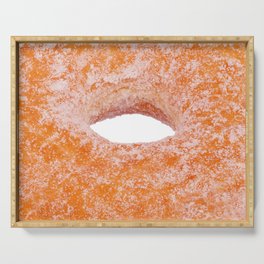 Sugared Donut Serving Tray