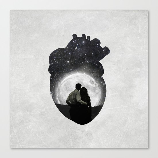 You Are in My Heart Canvas Print