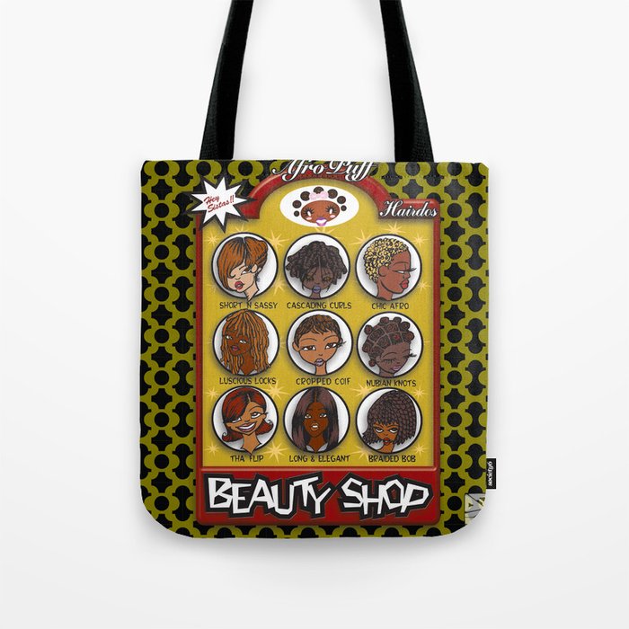 Beauty Shop Tote Bag