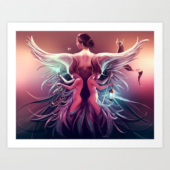 Should I stay or should I go Art Print