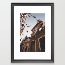 Havana Street Framed Art Print