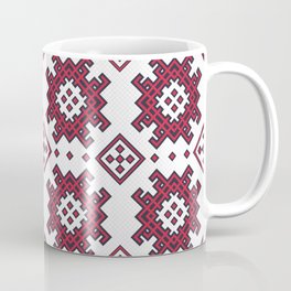  African  Ethnic Cool Boho Geometric Tribal Pattern Coffee Mug