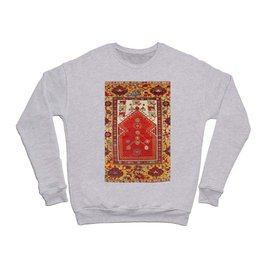 Milas Southwest Anatolian Niche Rug Print Crewneck Sweatshirt
