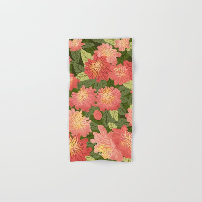 Flower garden Hand & Bath Towel