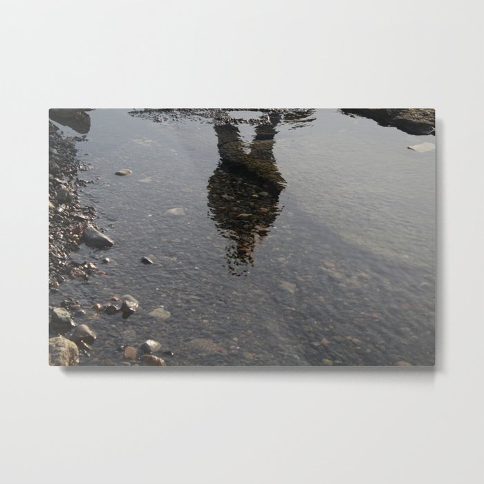 Self Reflection by the Peer Metal Print