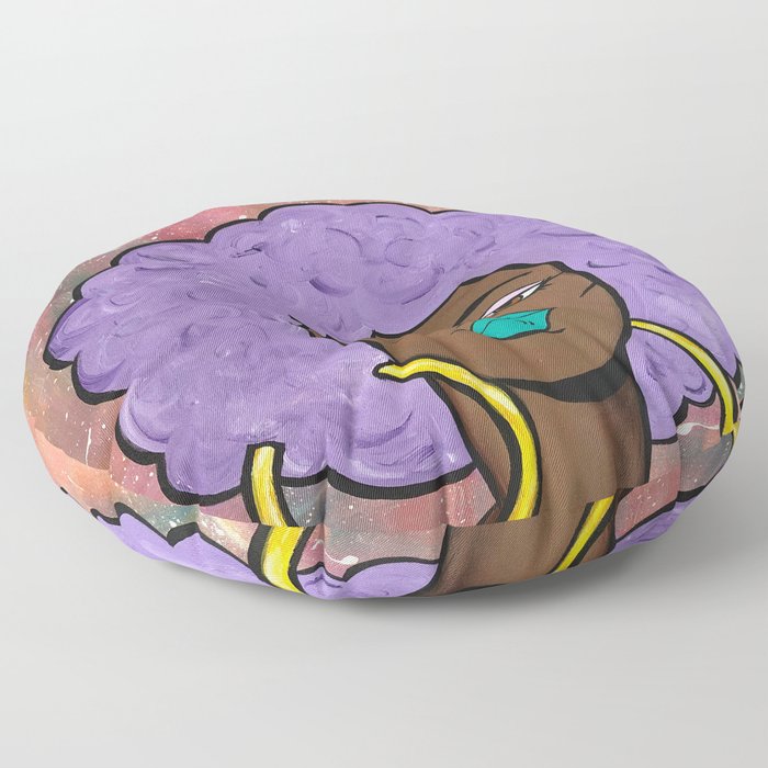 Purple Bae Floor Pillow