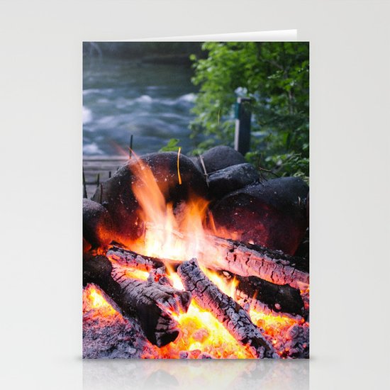 River & Fire Stationery Cards