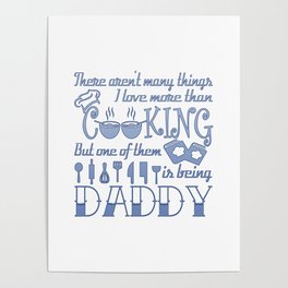 Cooking Daddy Poster