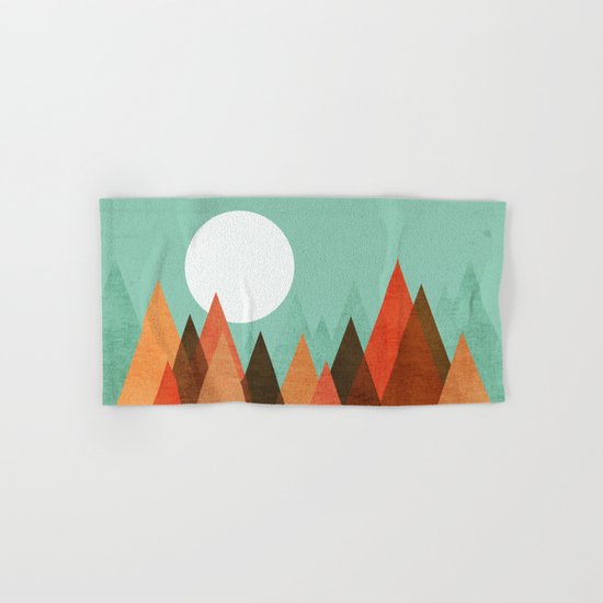 From the edge of the mountains Hand & Bath Towel