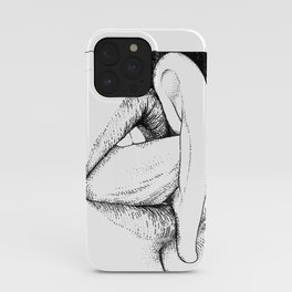 asc 269 - Le murmure d’ange (The whispering angel) iPhone Case