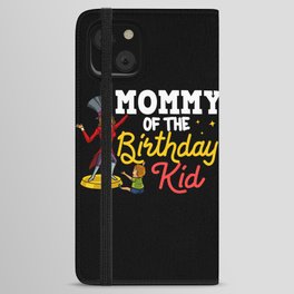 Circus Birthday Party Mom Theme Cake Ringmaster iPhone Wallet Case