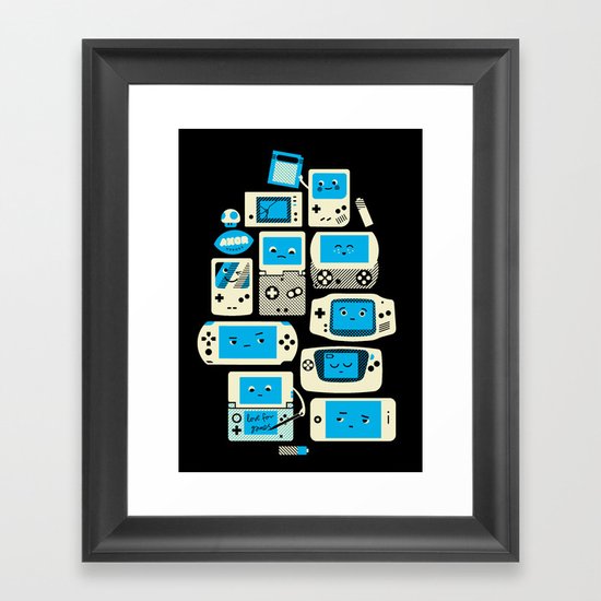 AXOR Heroes - Love For Handhelds Framed Art Print