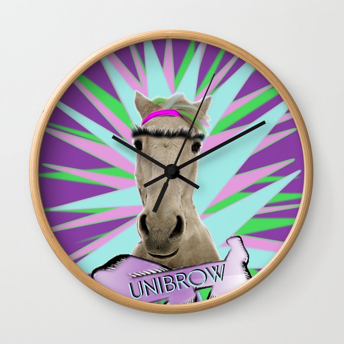 Unibrow Wall Clock