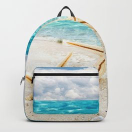 seashell and sea Backpack