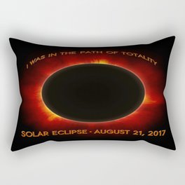 Solar Eclipse Rectangular Pillow