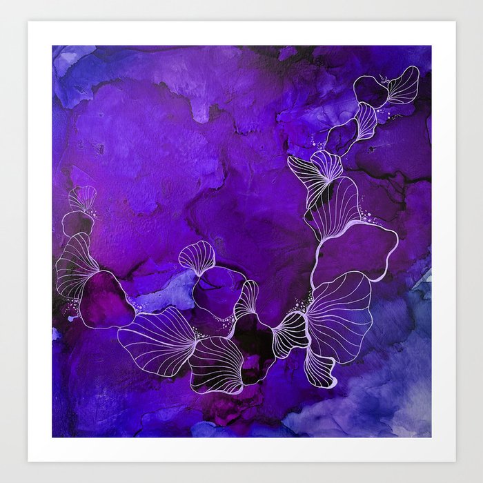 Lavender Dreams  Art Print