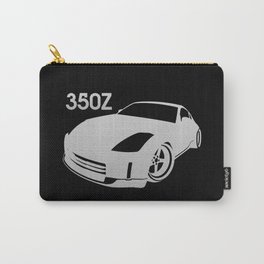 Nissan 350Z - silver - Carry-All Pouch | Graphic Design, Digital, Illustration, Vector 