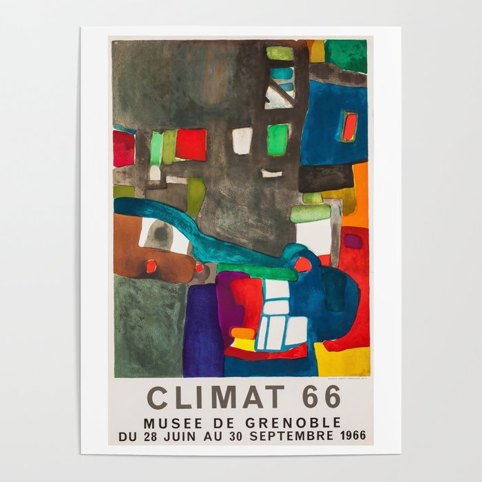 Climat 66 by Maurice Esteve Poster