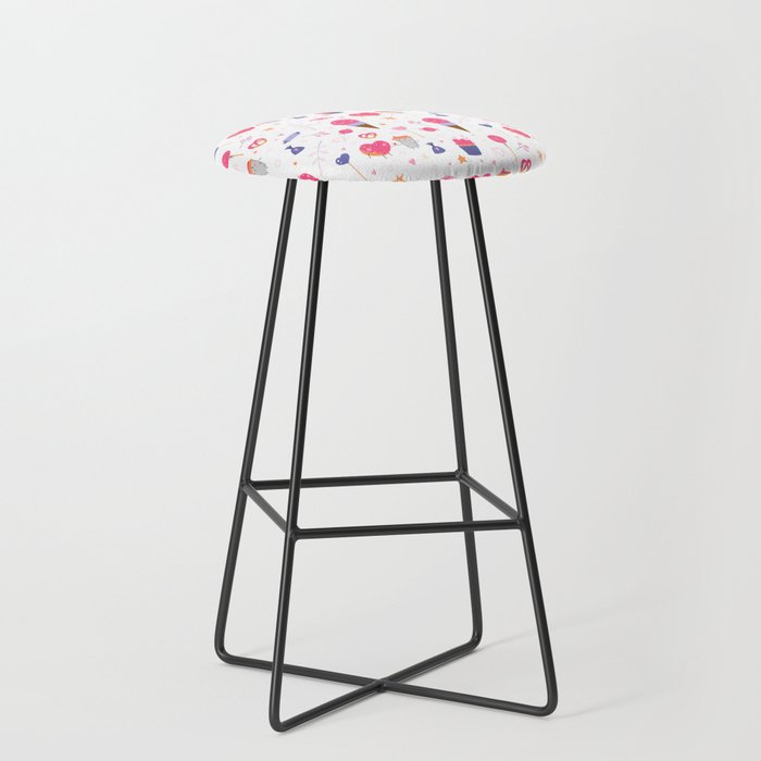 Eat, sweets and love Bar Stool