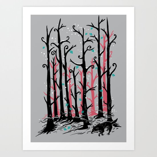 Hide and Seek Art Print