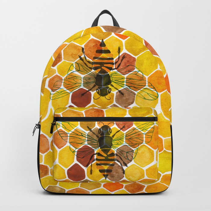 Bee & Honeycomb Backpack