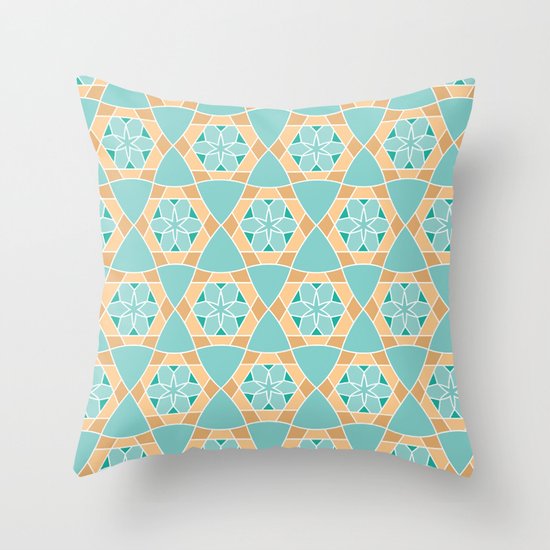 Moroccan Flavour 2 Throw Pillow